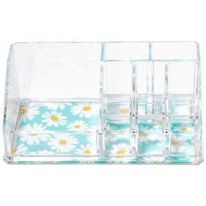 Sorbus Mini Organizer with 9 Slots - Daisy Print